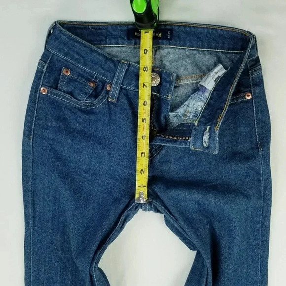 Levi's 25X30 Women's 535 Legging Blue Denim Jeans 99% Cotton 1% Elastane - Picture 3 of 10